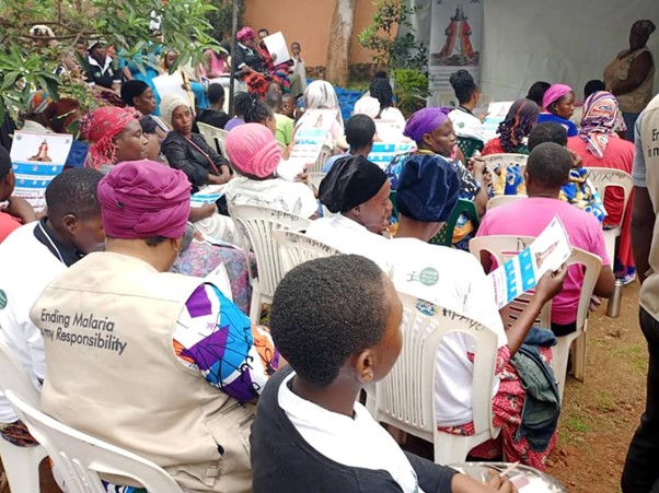 Residents in training for malaria prevention initiative. Residents in training for malaria prevention initiative.