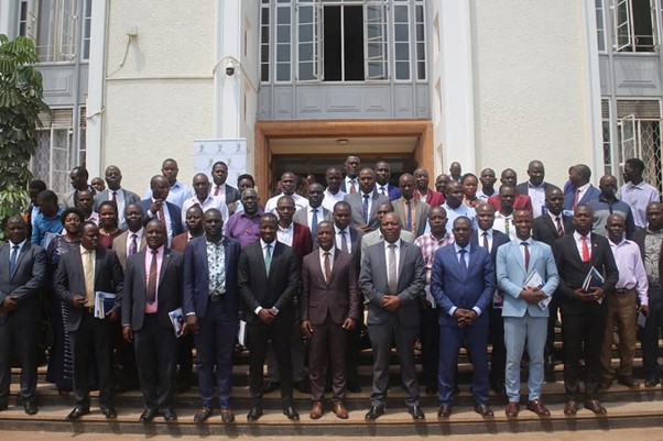 Hon Ssaalongo Sserwanga Robert and the Sports officials in the kingdom and the King's chiefs in a joint photo Hon Ssaalongo Sserwanga Robert and the Sports officials in the kingdom and the King's chiefs in a joint photo