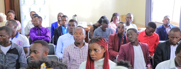 Leaders of Nkobazambogo at a leadership conference in Bulange Mengo Leaders of Nkobazambogo at a leadership conference in Bulange Mengo