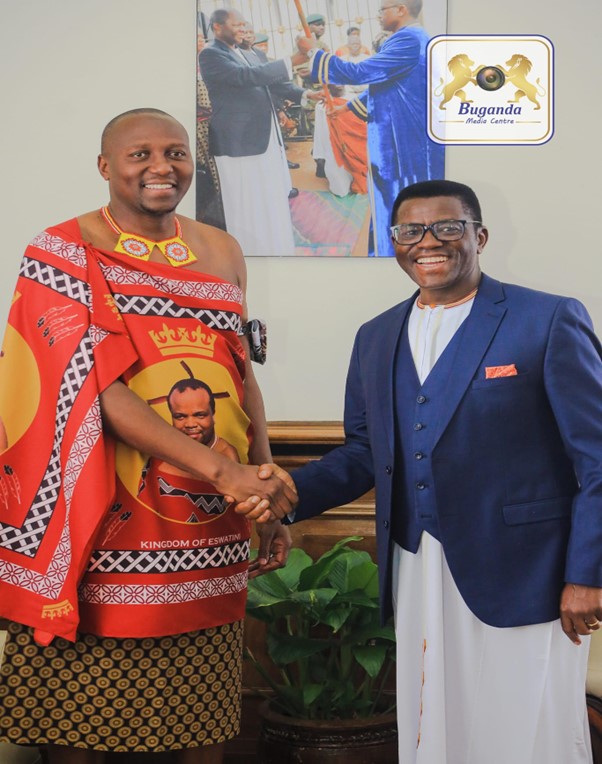 The Prime Minister of the Kingdom of Eswatini and the Prime Minister of Buganda Image