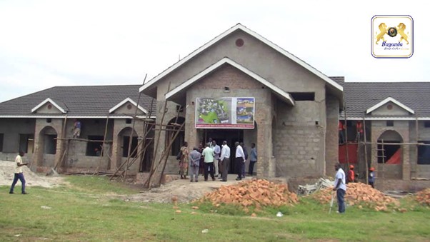 The hospital under construction in Ssingo, Mityana Image