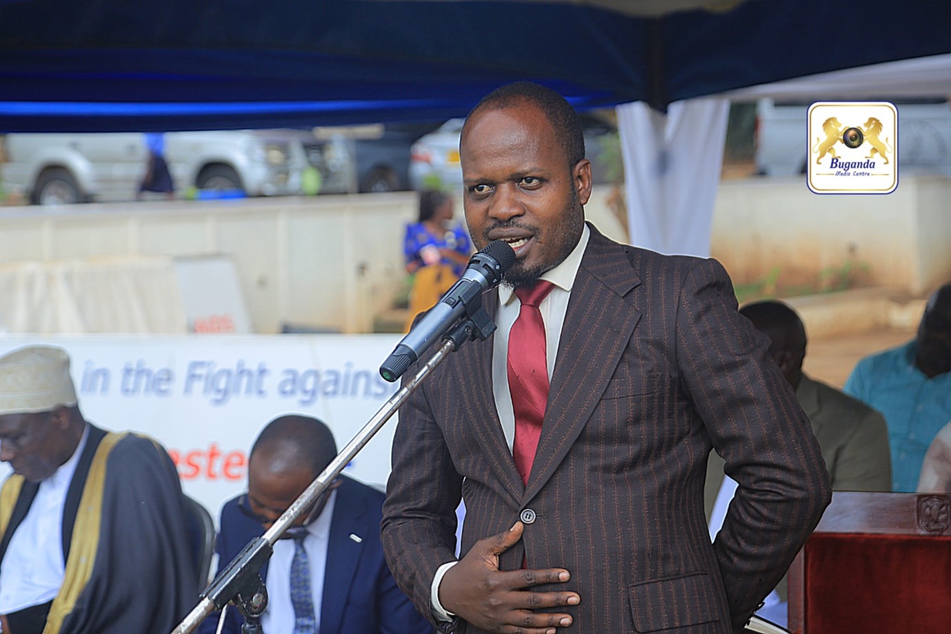 Hon Kazibwe was addressing people from Buddu during the event Hon Kazibwe was addressing people from Buddu during the event