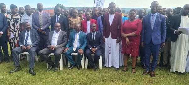 Omutaka Kisolo with other elders Omutaka Kisolo with other elders