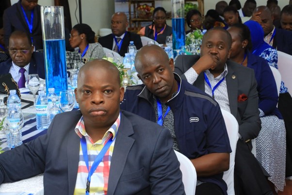 Mr. Edward Kaggwa of the Kingdom Foundation was attending the summit along with other leaders Image