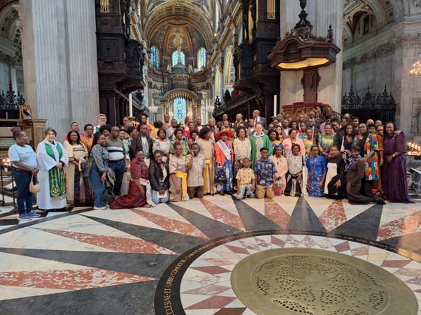 Some of the people that attended this service Image