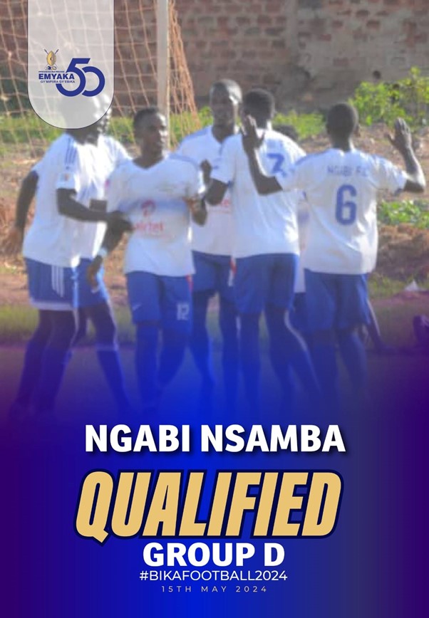 Ngabi Nsamba qualified Image