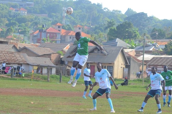 Ente clan playing football on Sunday at Wankulukuku stadium Image