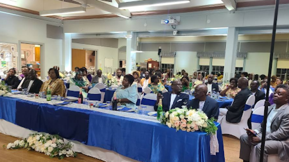 Some of the attendees at the event.
