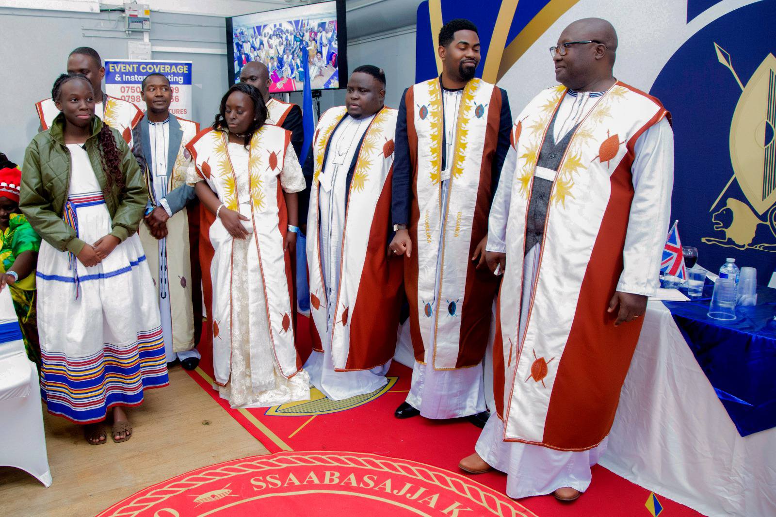 Clan leaders being sworn in