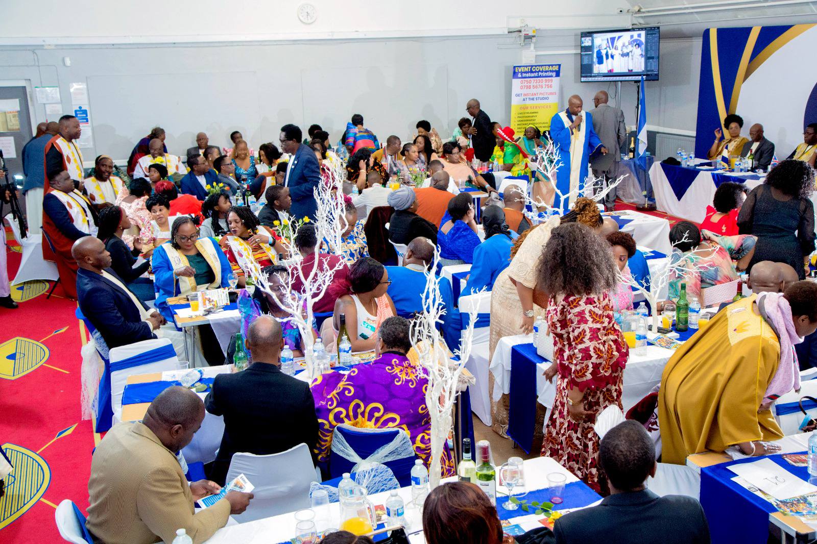 Community members at the ceremony