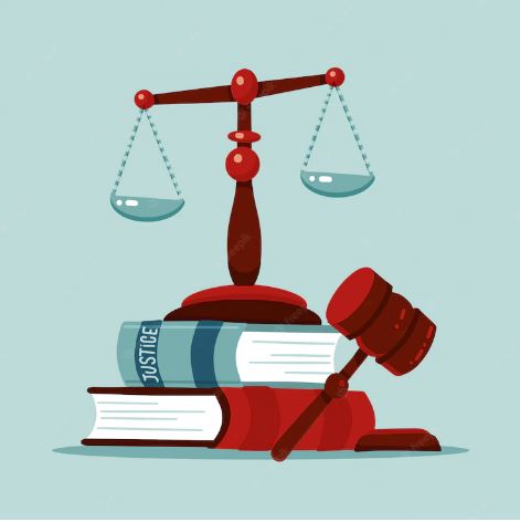 Symbols of the attorney General's office. Image