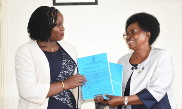 Hon. Dr Prosperous Nankindu and Hon. Nakate Cotilda Image