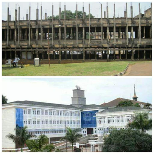 The old structure from which Masengere was built. Image
