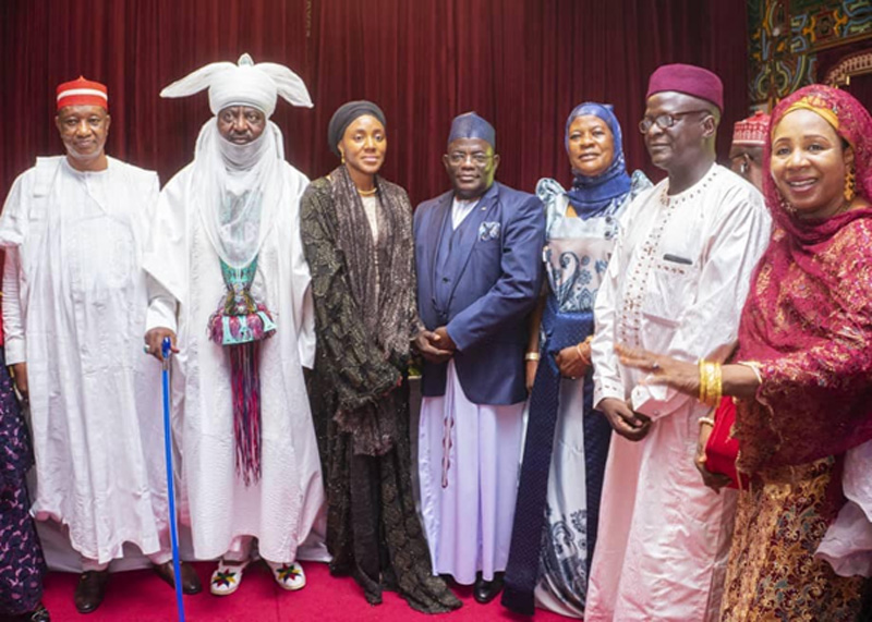 The Hon. Prof. Twaha Kigongo Kaawaase, along with Hon. Mariam Nkalubo at the Royal Durbar Dinner Image