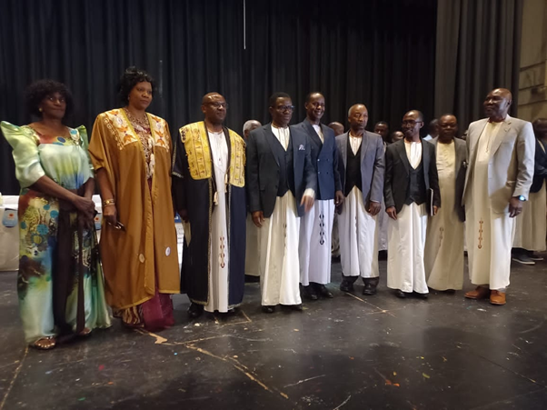 Hon. Henry Ndawula, his deputy Fiona Nattabi Kafeero, and their entire council Image