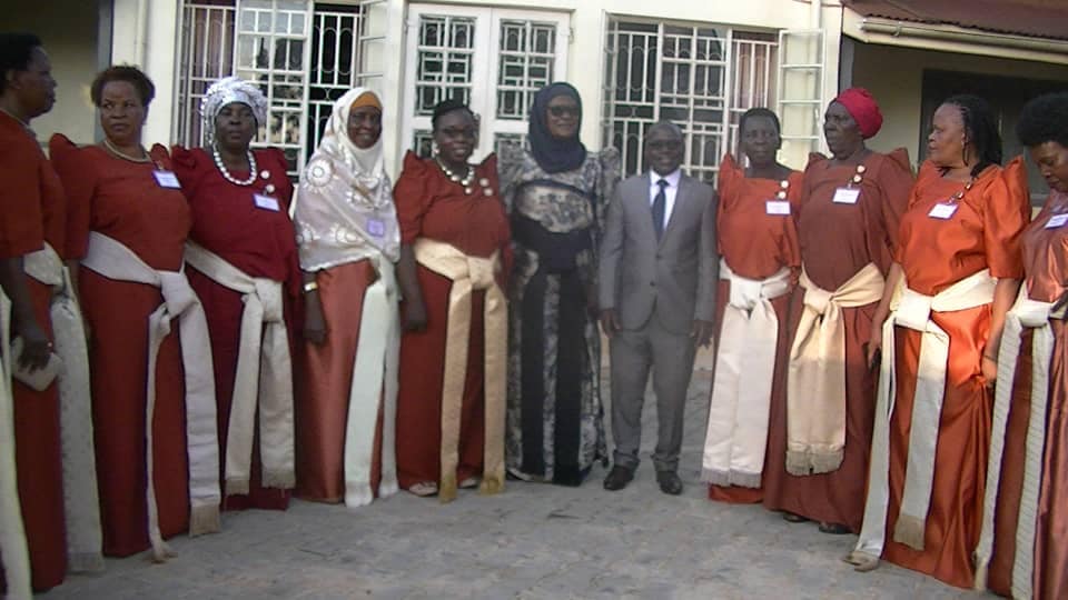 Hon.Hajjat Mariam Mayanja Nkalubo at the launch of the Women's Leadership in Kyaddondo. Image