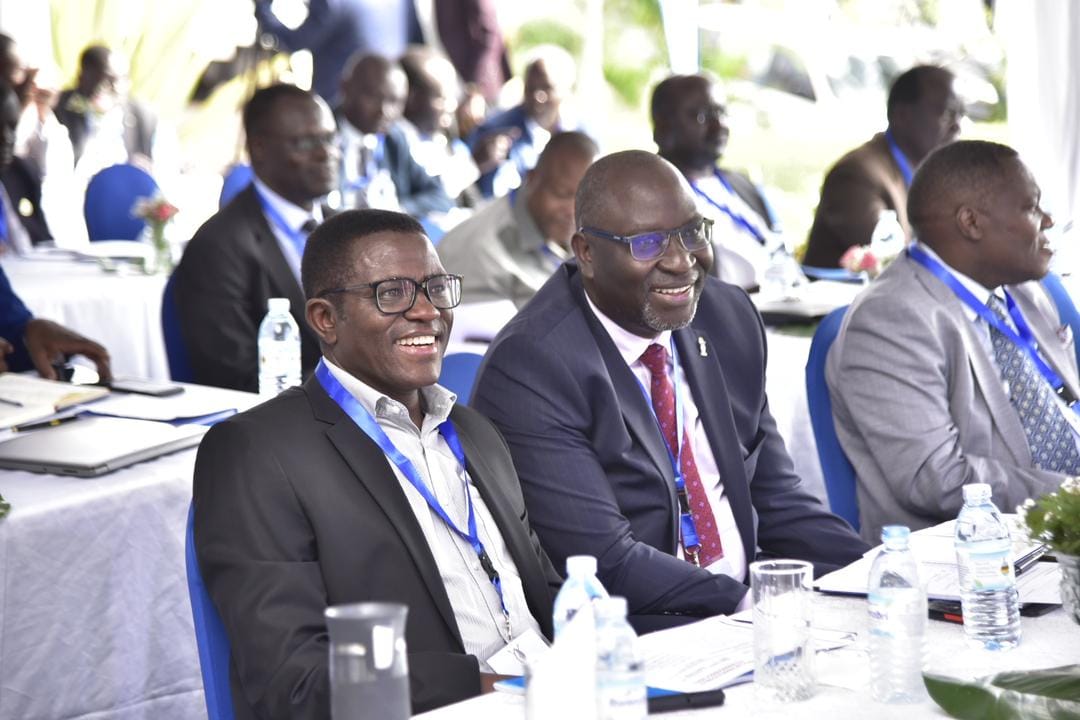 The katikkiro attending the conference. Image