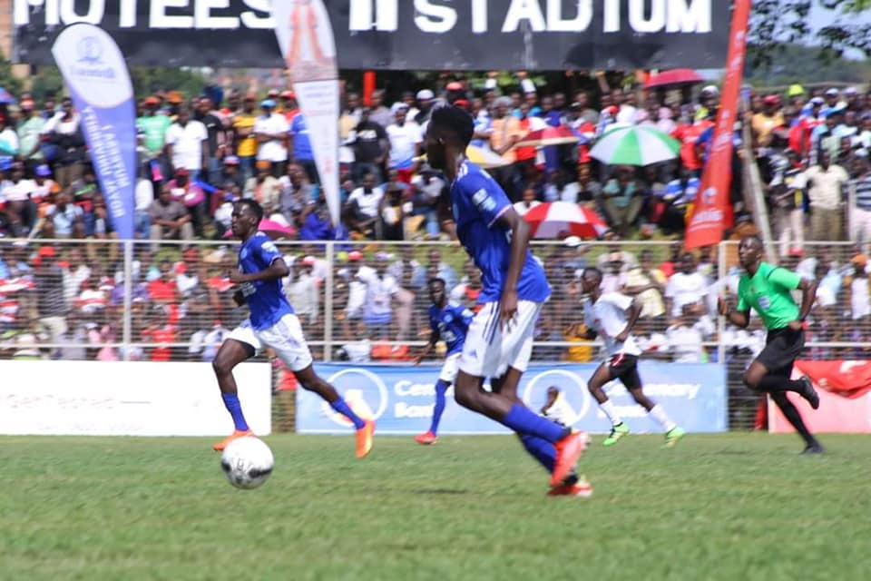 The match is going on at the Wankulukuku Stadium Image