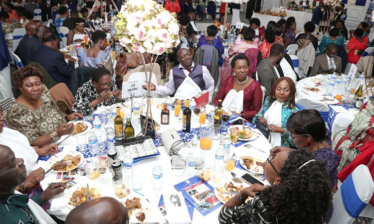 Guests at the Buganda UK dinner 2023 Image