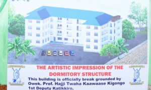 Obwakabaka butongoza ekizimbe ky’abawala ku Lubiri High School e Buloba
