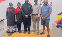 Buganda minister Noah Kiyimba visits Ugandans in the United States