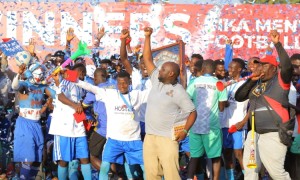 Ngabi Nsamba be bawanguzi mu mizannyo gy’Ebika 2025 mu mupiira ogw’ebigere